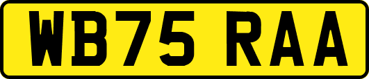 WB75RAA