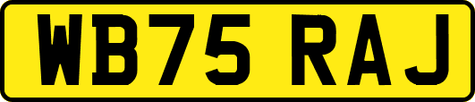 WB75RAJ