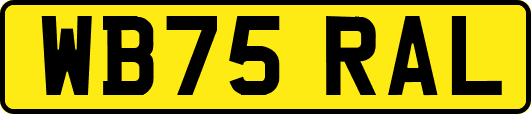 WB75RAL