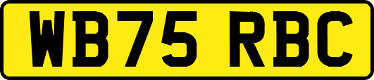 WB75RBC