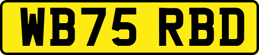 WB75RBD