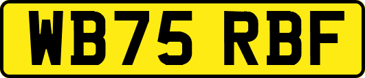 WB75RBF