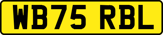 WB75RBL