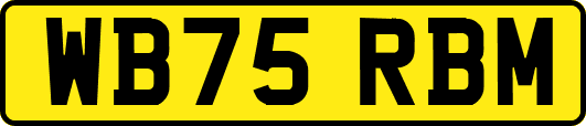 WB75RBM