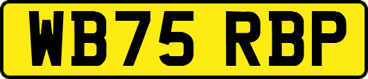 WB75RBP
