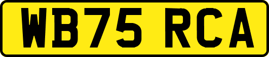 WB75RCA