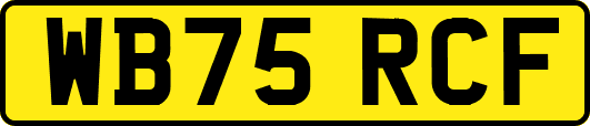 WB75RCF