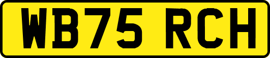 WB75RCH