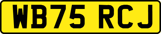 WB75RCJ