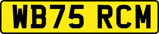 WB75RCM