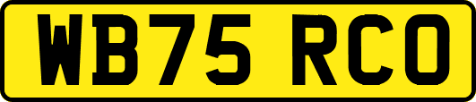 WB75RCO