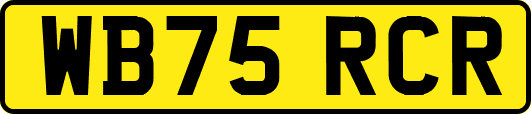WB75RCR