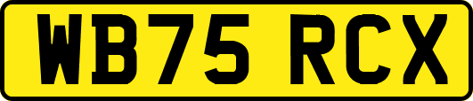 WB75RCX