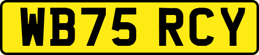 WB75RCY