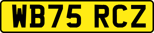 WB75RCZ
