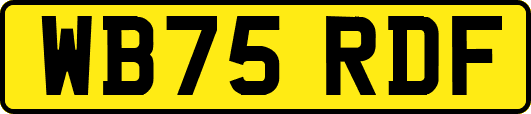 WB75RDF