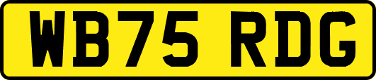 WB75RDG