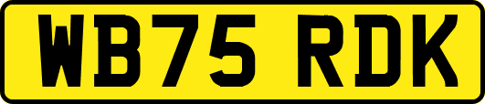 WB75RDK