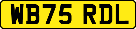 WB75RDL