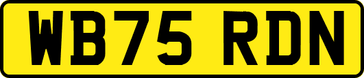 WB75RDN