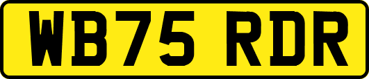 WB75RDR