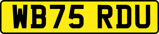 WB75RDU