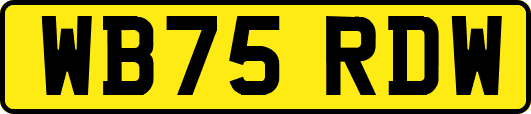 WB75RDW