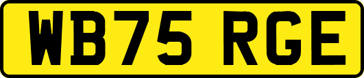 WB75RGE