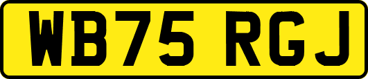 WB75RGJ