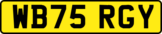 WB75RGY