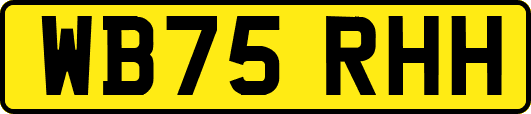WB75RHH