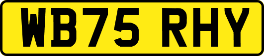 WB75RHY