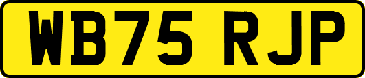 WB75RJP