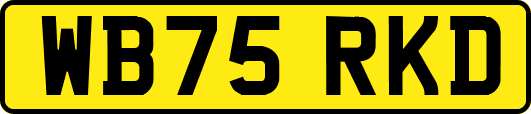 WB75RKD