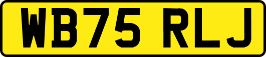 WB75RLJ