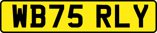 WB75RLY
