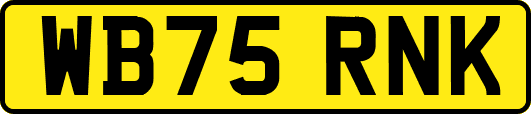 WB75RNK