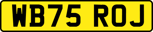 WB75ROJ