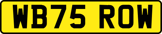 WB75ROW