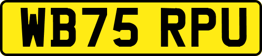 WB75RPU