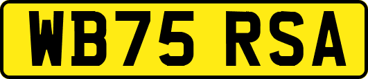 WB75RSA