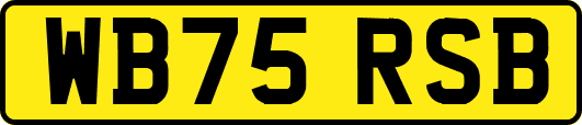 WB75RSB