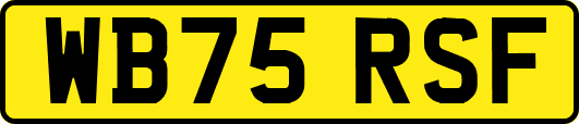 WB75RSF