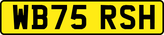 WB75RSH