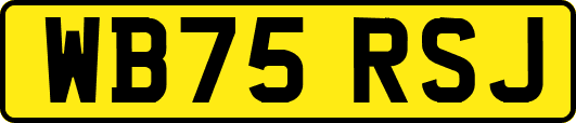 WB75RSJ