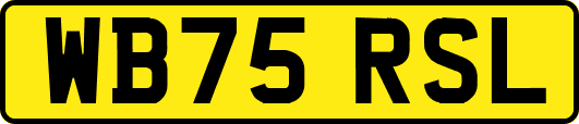 WB75RSL