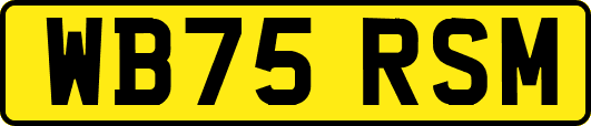 WB75RSM