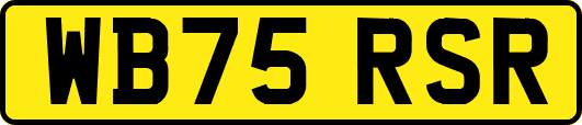 WB75RSR