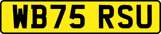 WB75RSU