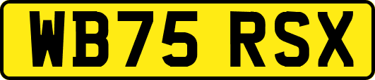 WB75RSX